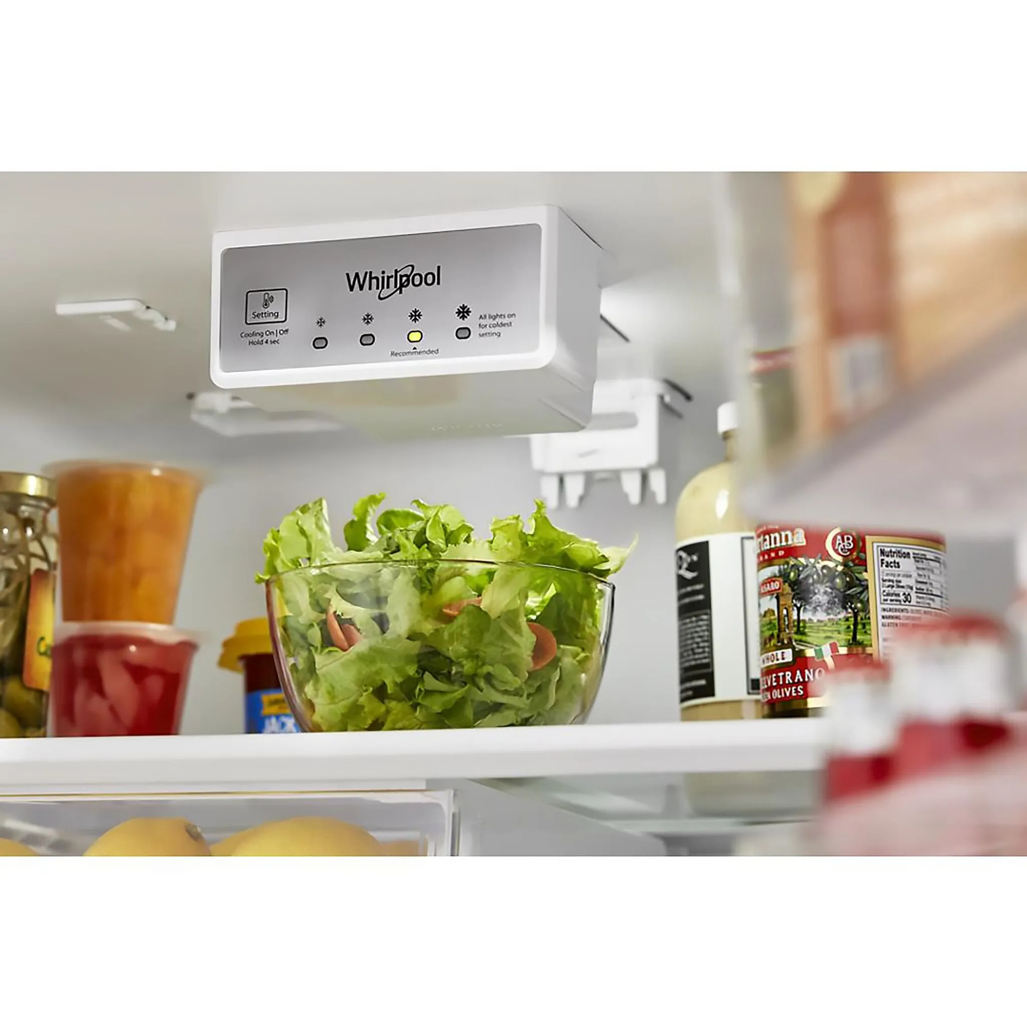 Whirlpool Stainless Steel Top-Freezer Refrigerator (16.3 cu ft) - WRTX5328PM