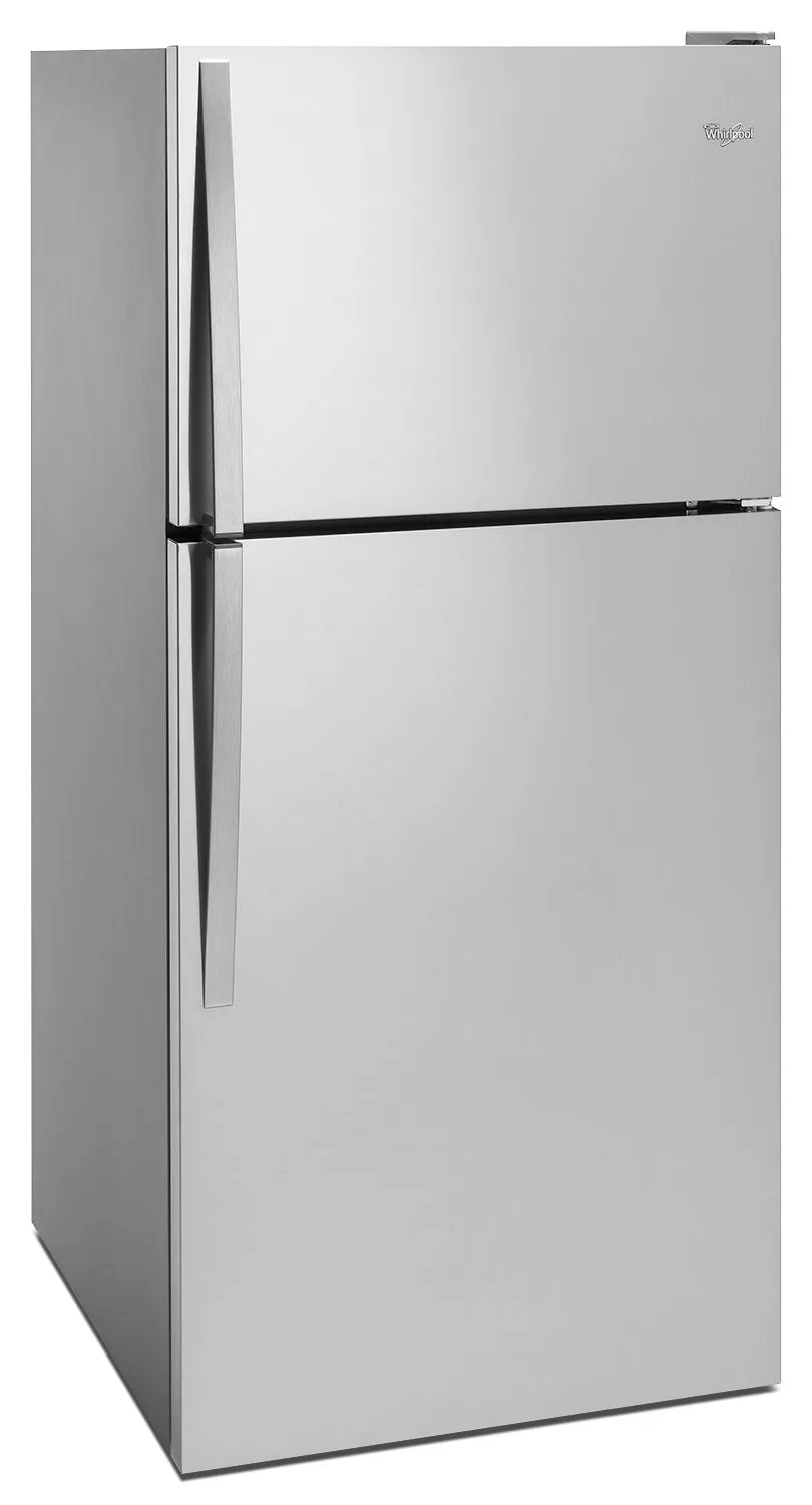 Whirlpool Stainless Steel Top-Freezer Refrigerator (18.25 Cu. Ft.) - WRT148FZDM