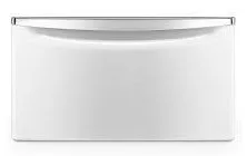 Whirlpool White 15" Laundry Pedestal w/ Storage - XHPC155XW