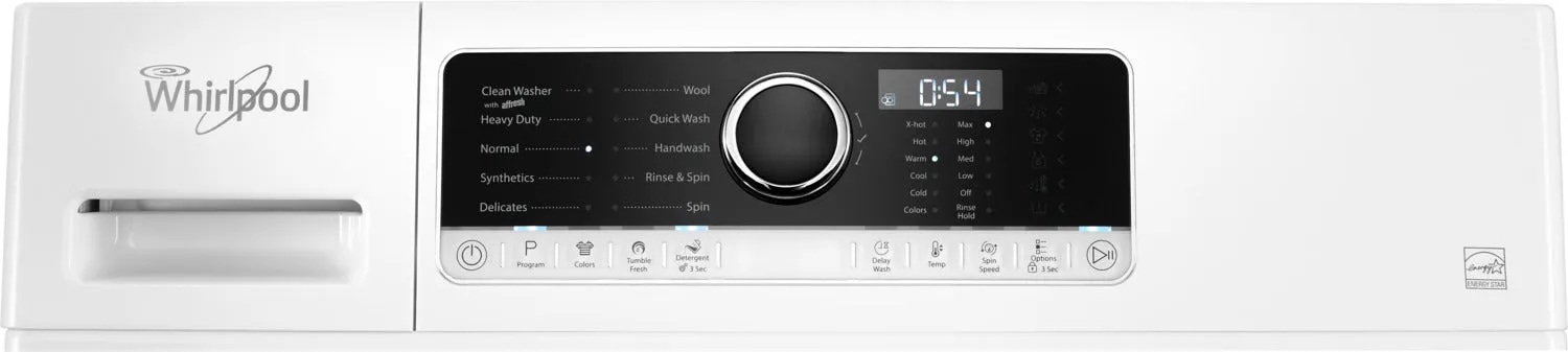 Whirlpool White Front-Load Washer (2.6 Cu. Ft. IEC) - WFW5090GW