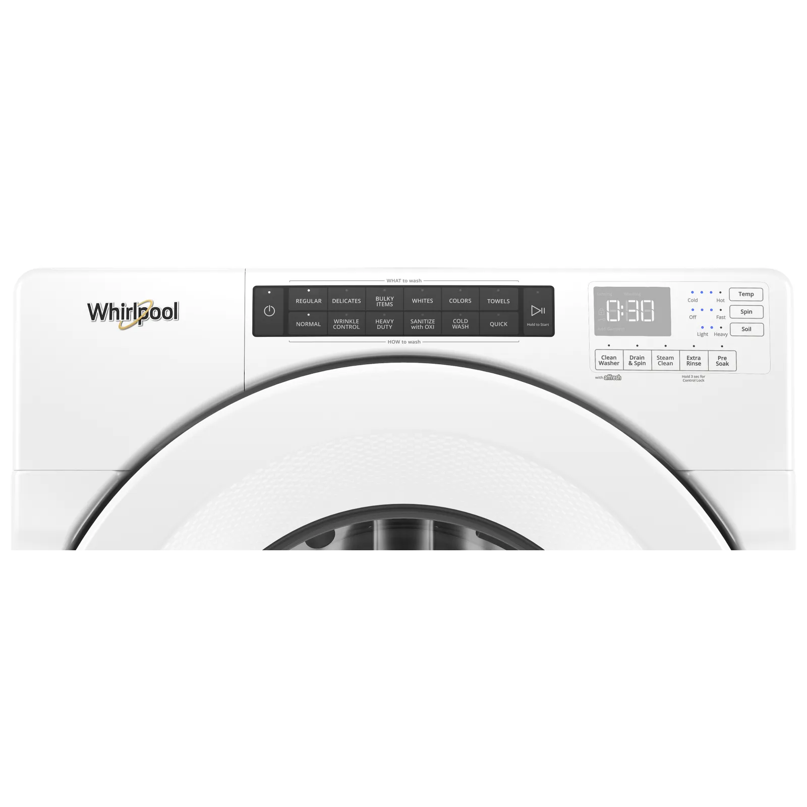 Whirlpool White Front Load Washer (5 Cu. Ft.) - WFW560CHW