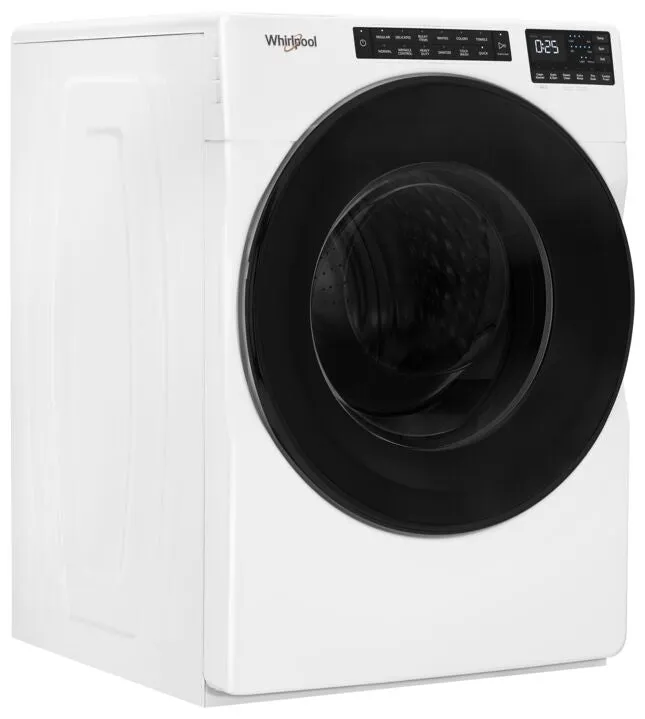 Whirlpool White Front Load Washer with Quick Cycle (5.2 cu. ft.) - WFW5605MW