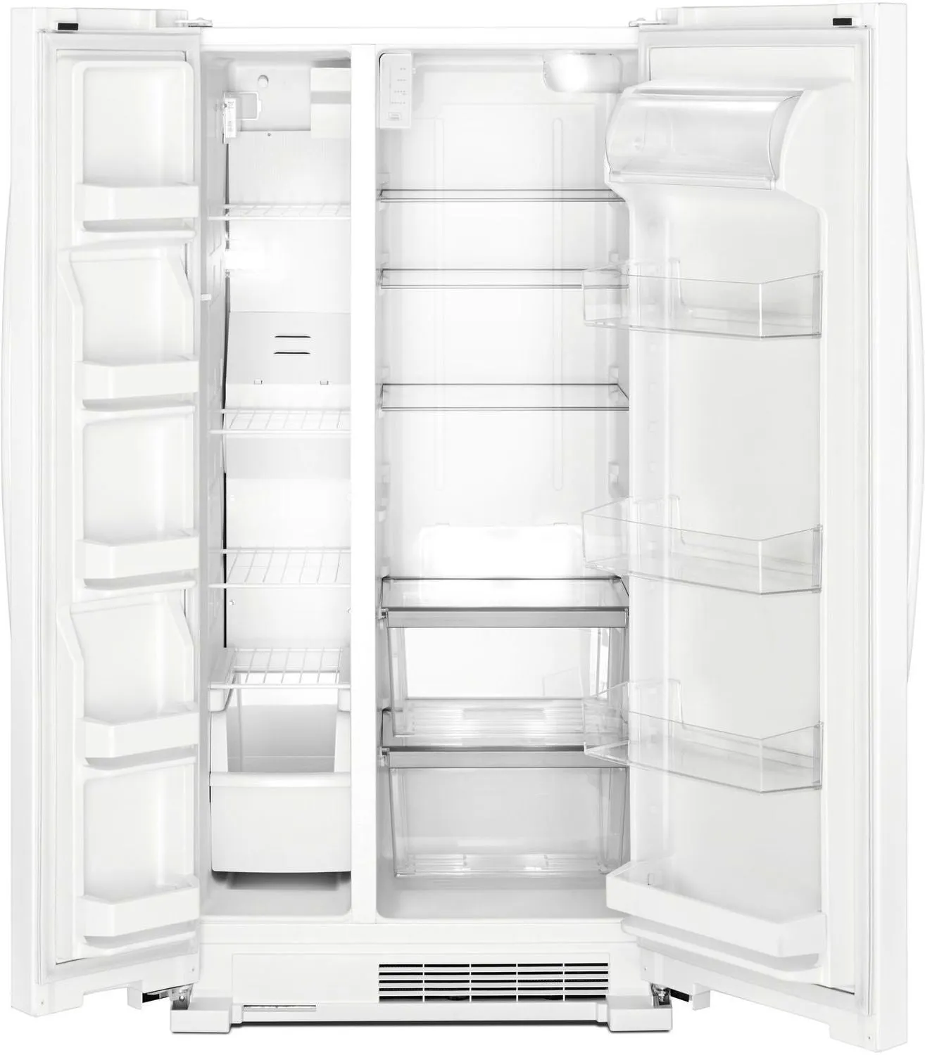 Whirlpool White Side-by-Side Refrigerator (22 Cu. Ft.) - WRS312SNHW