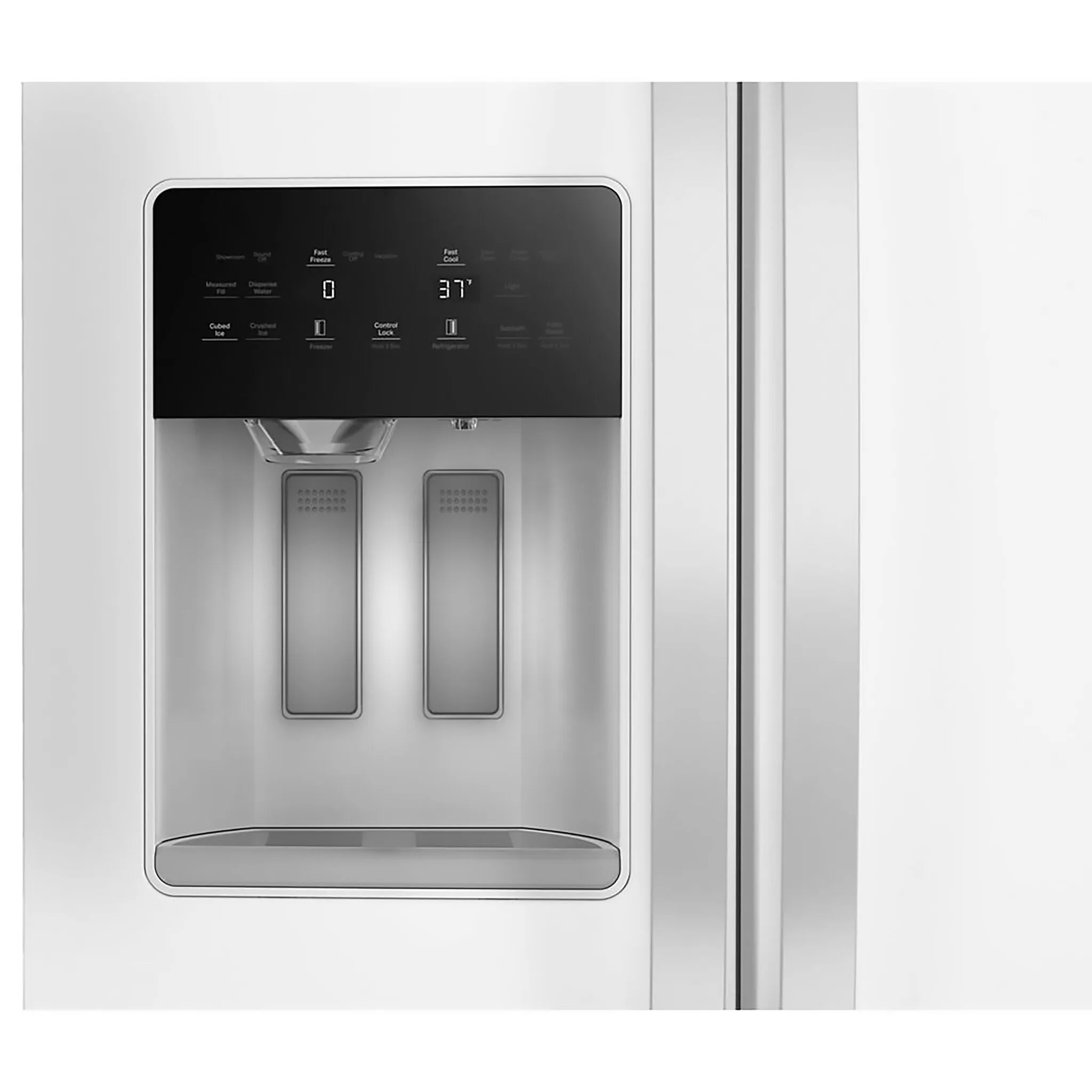 Whirlpool White Side-by-Side Refrigerator (28.7 Cu. Ft.) - WRSF5536RW