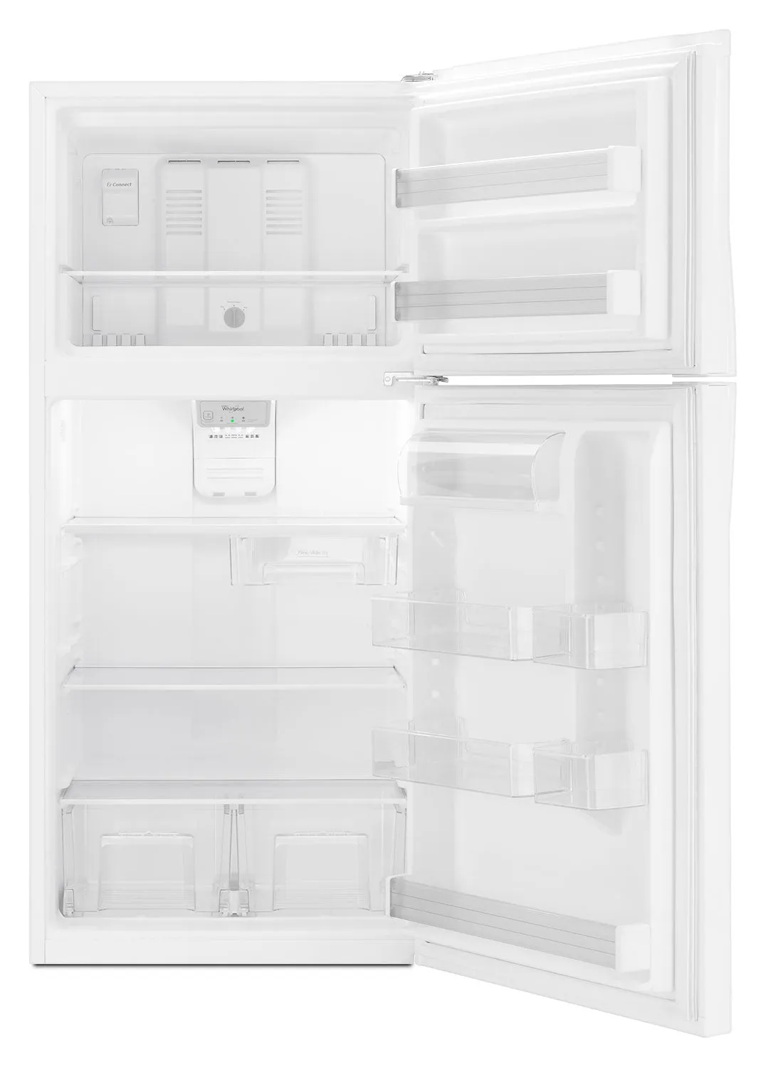 Whirlpool White Top-Freezer Refrigerator (19.2 Cu. Ft.) - WRT549SZDW
