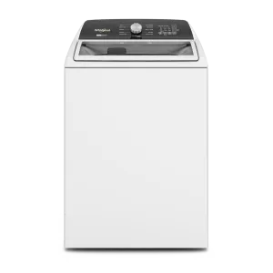 Whirlpool White Top Load Washer with Removable Agitator (5.4 Cu Ft) - WTW5057LW