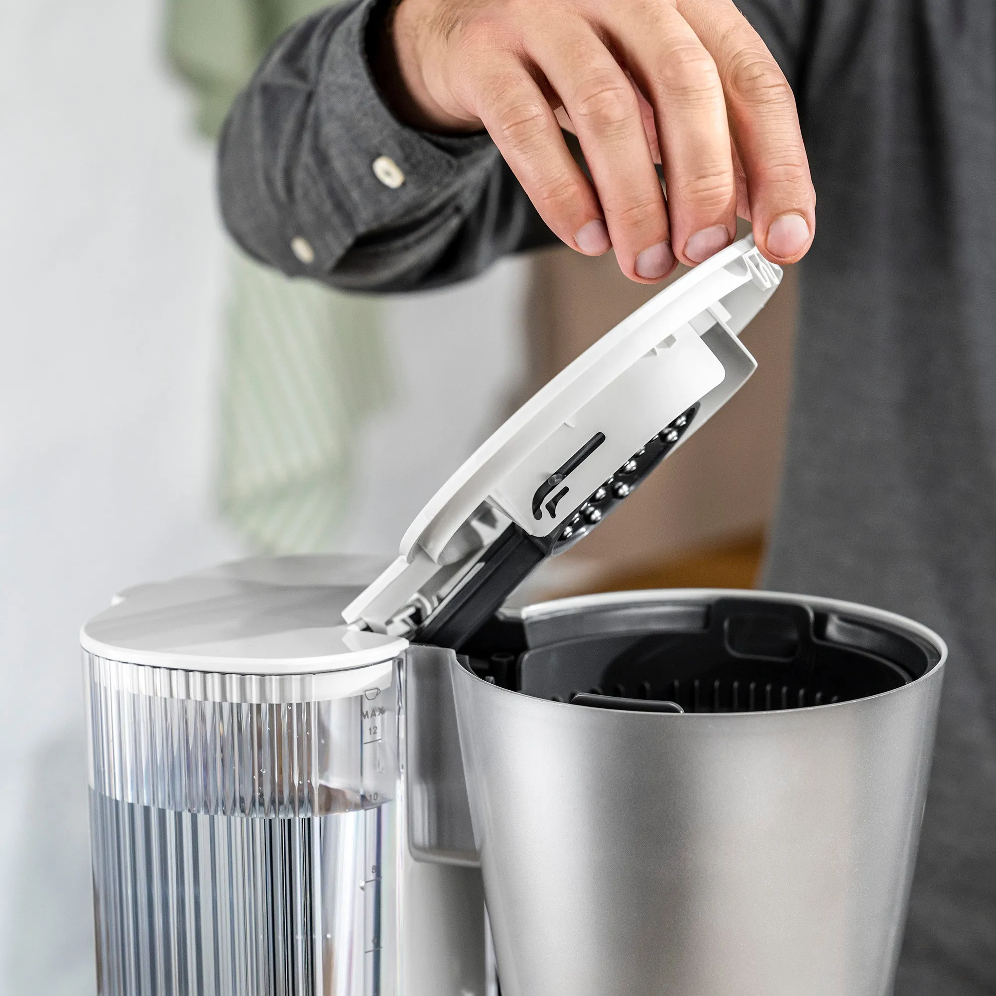 ZWILLING Enfinigy Glass Drip Coffee Maker 12 Cup, Awarded the SCA Golden Cup Standard